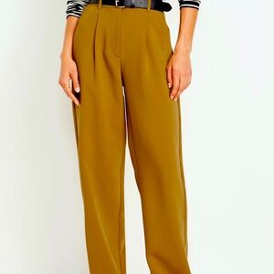 Extra high waisted Taylor wide leg trouser pants
